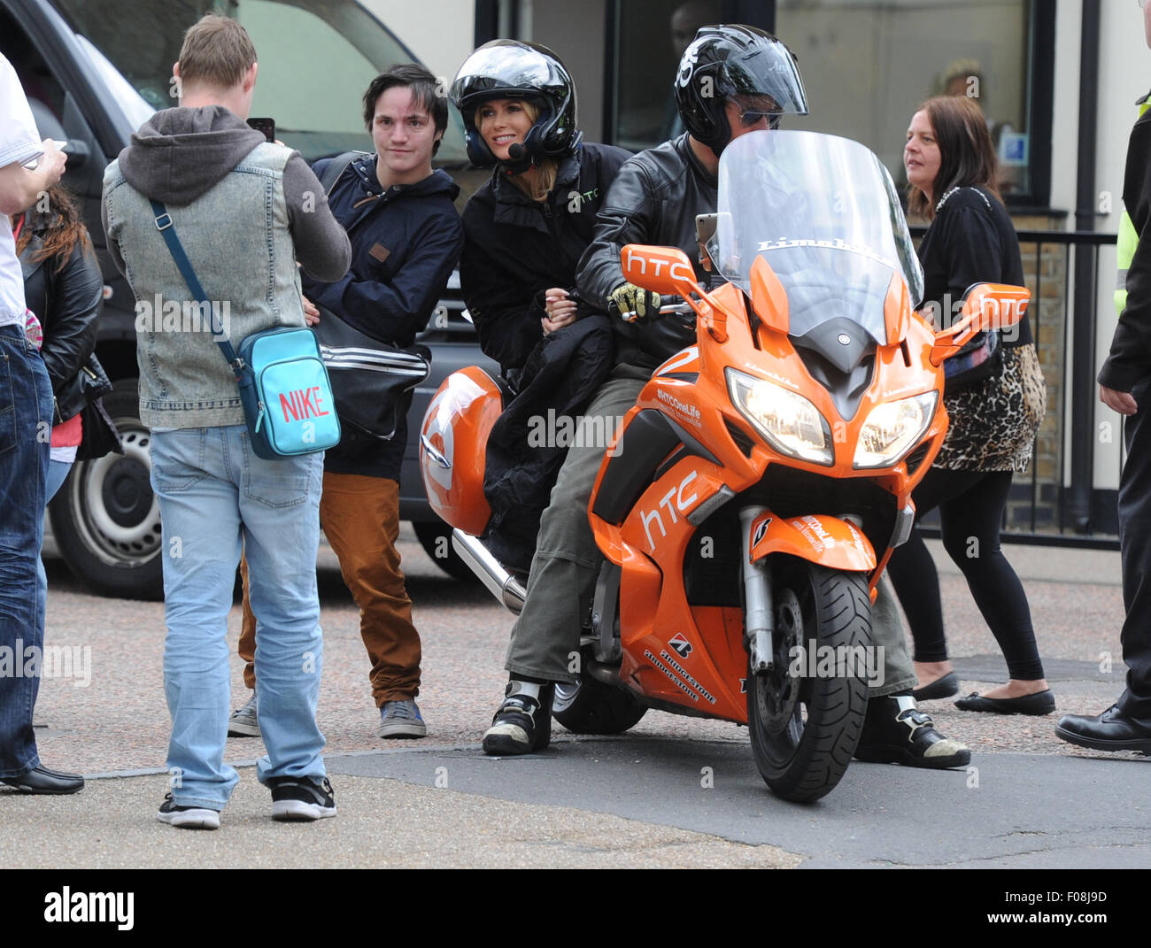 Leaving helmet on motorcycle hotsell