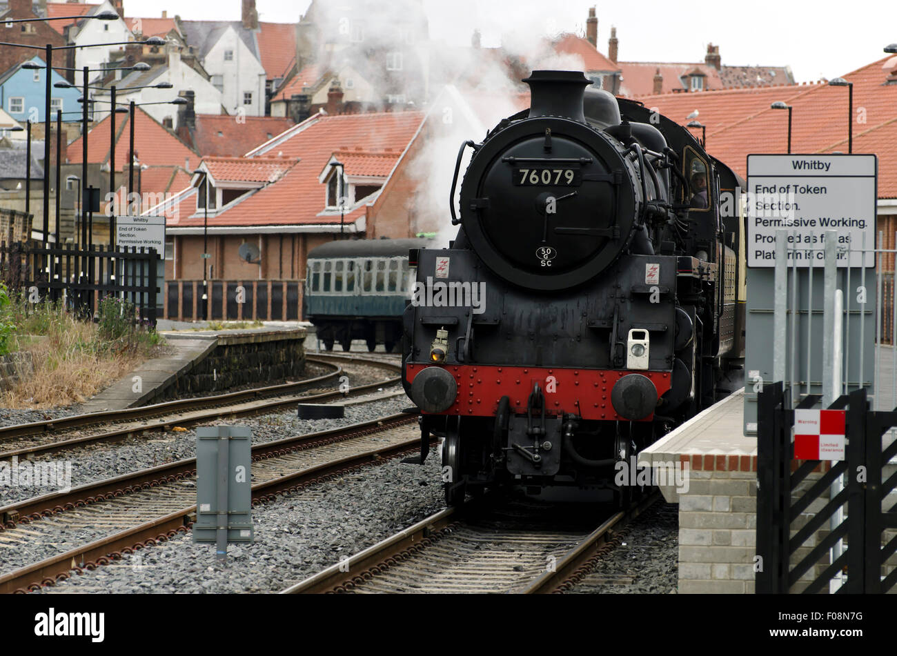 Whitby Railway Station Stock Photos & Whitby Railway Station Stock
