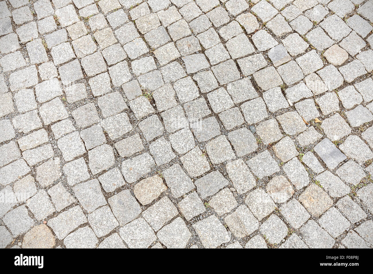 Natural grey stone pavement background of texture. Stock Photo