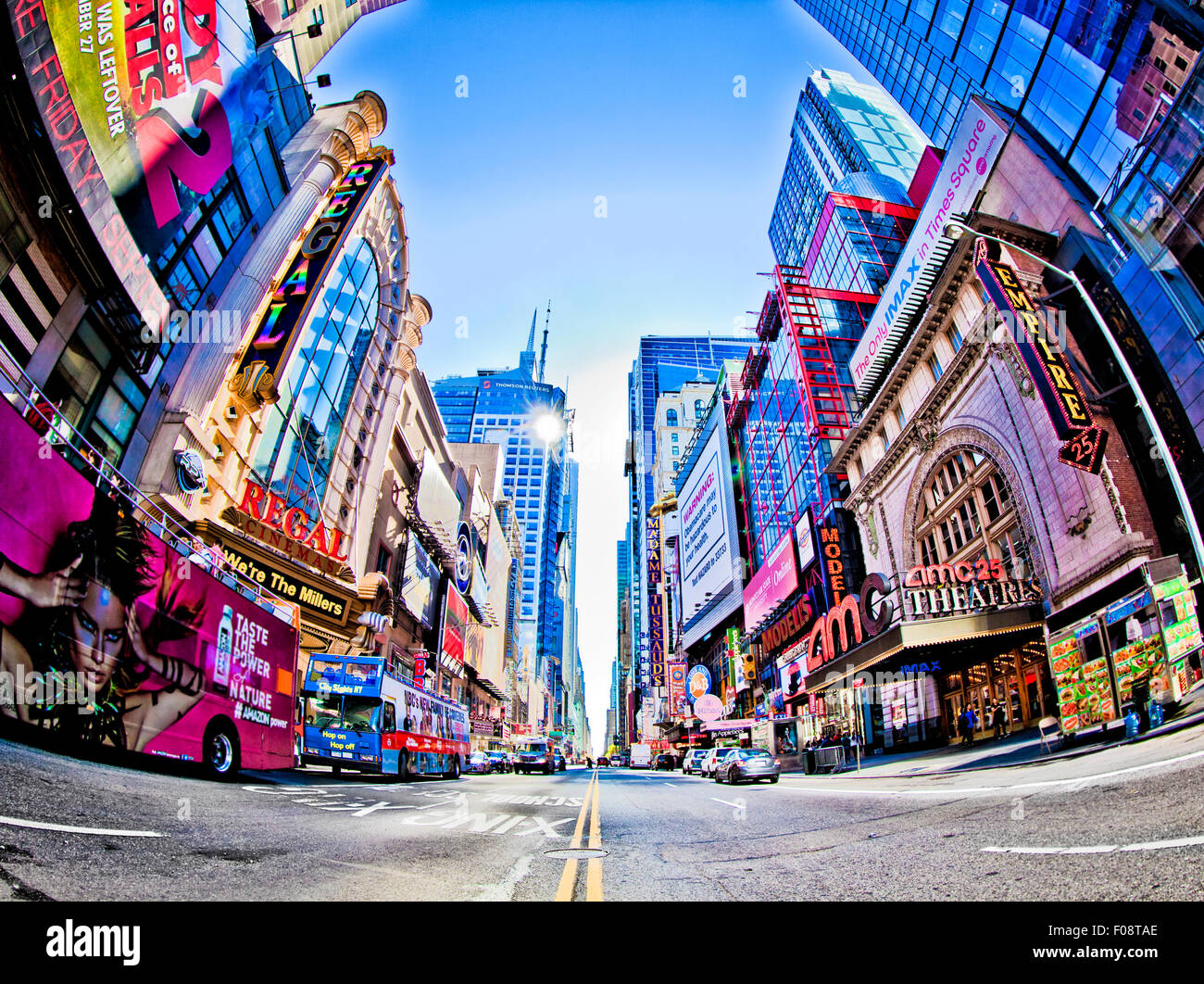 NEW YORK - SEPT 22: Times Square and 42nd Street is a busy tourist ...