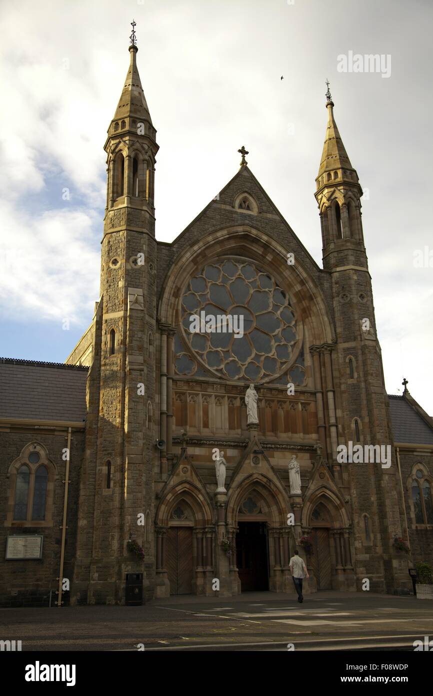 Facade of Clonard Monastery in Belfast, Ireland Stock Photo