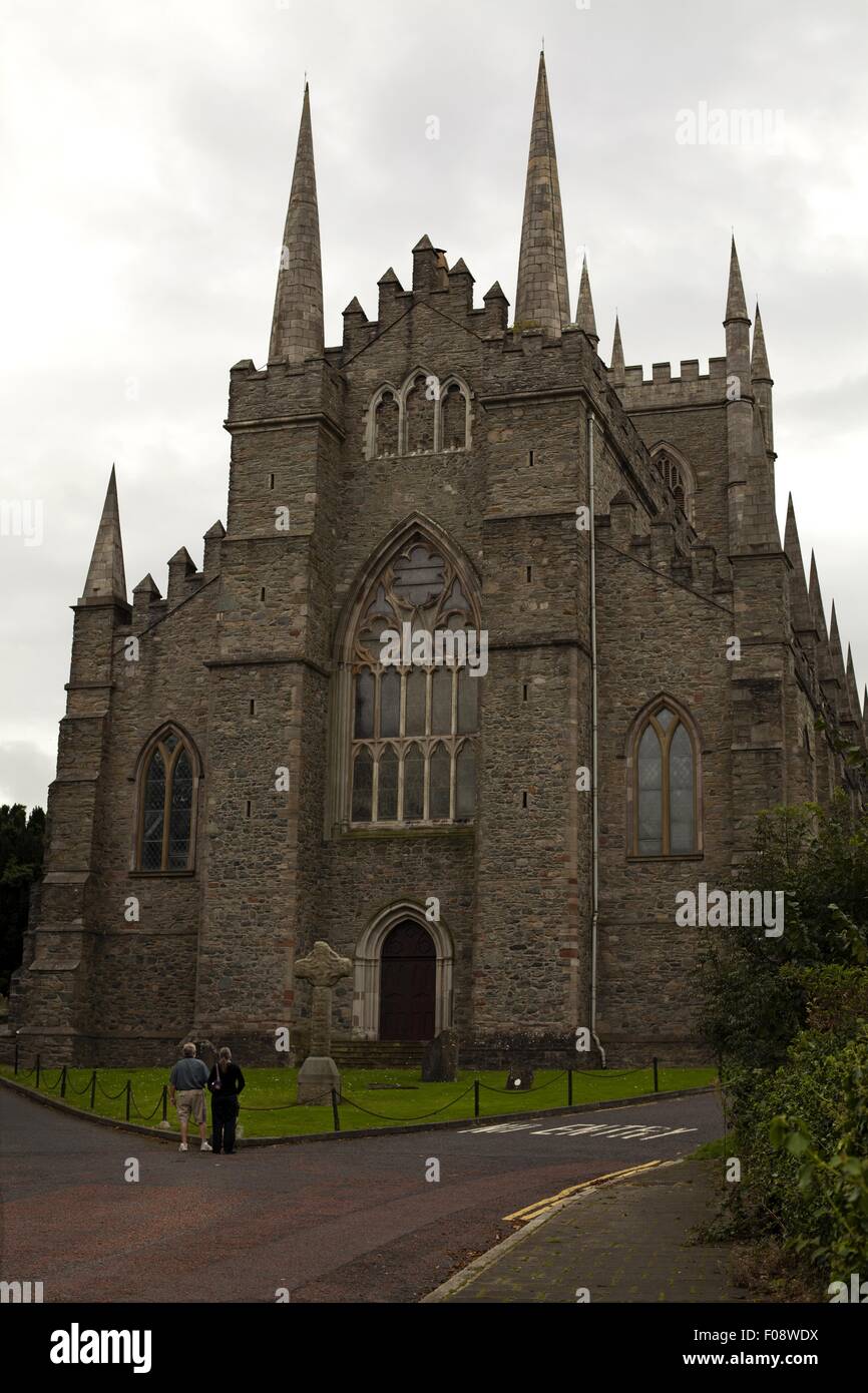 Facade of clonard monastery in belfast hires stock photography and