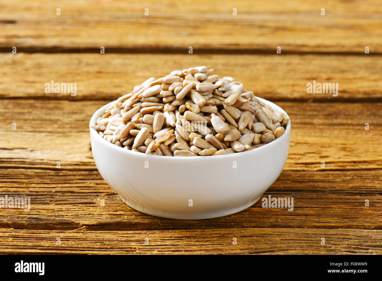 Raw hulled sunflower seed kernels Stock Photo Alamy
