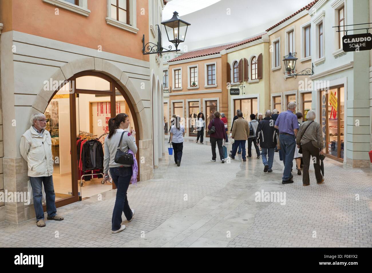 People strolling at Havenwelten shopping mall, Bremerhaven, Germany Stock  Photo - Alamy