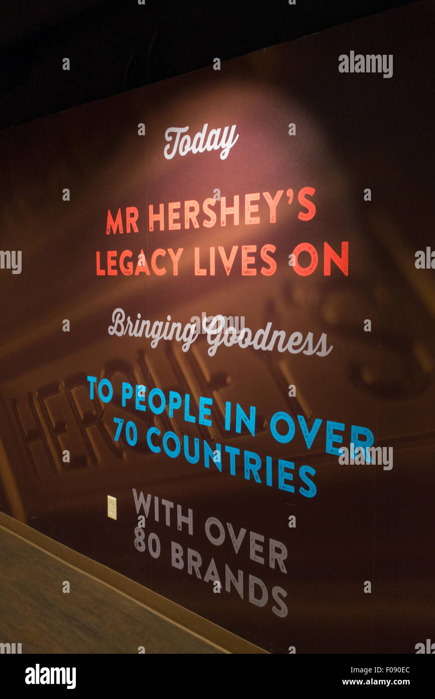Hershey's Chocolate World tour Stock Photo