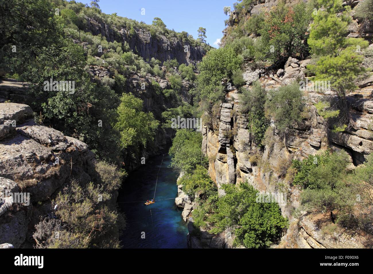 View of Koprulu Canyon in Koprulu, Antalya, Turkey Stock Photo