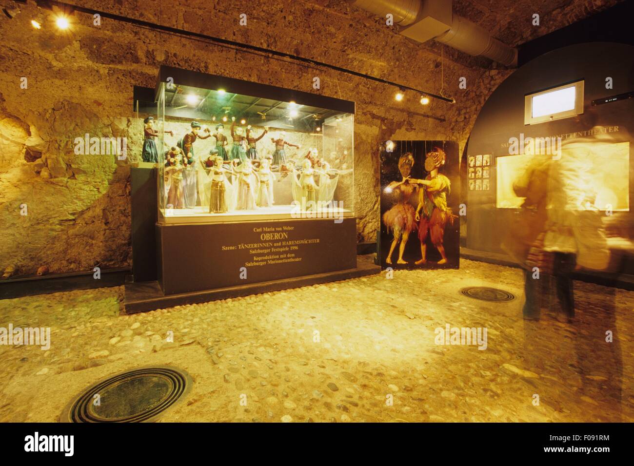 Exhibition of puppet theatre, Salzburg, Austria Stock Photo Alamy