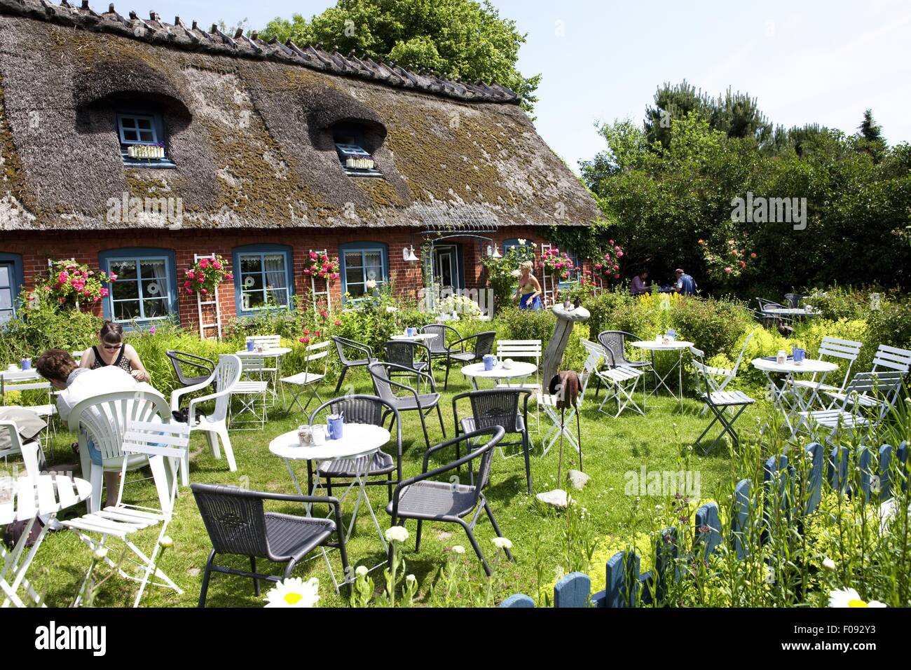 Cafe Atrium In Geltinger Birk High Resolution Stock Photography And 