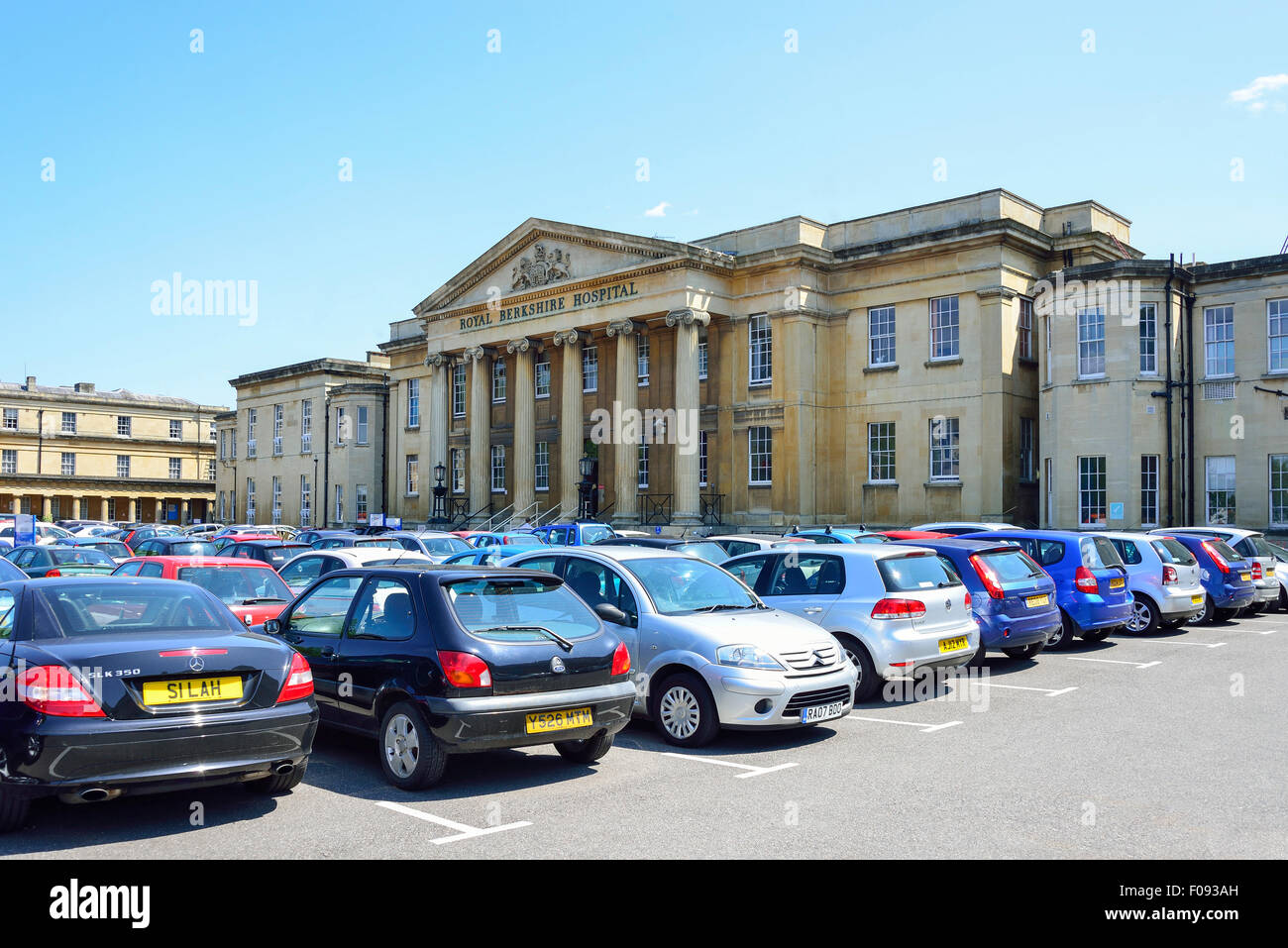Royal Berkshire Hospital, London Road, Reading, Berkshire, England, United Kingdom Stock Photo