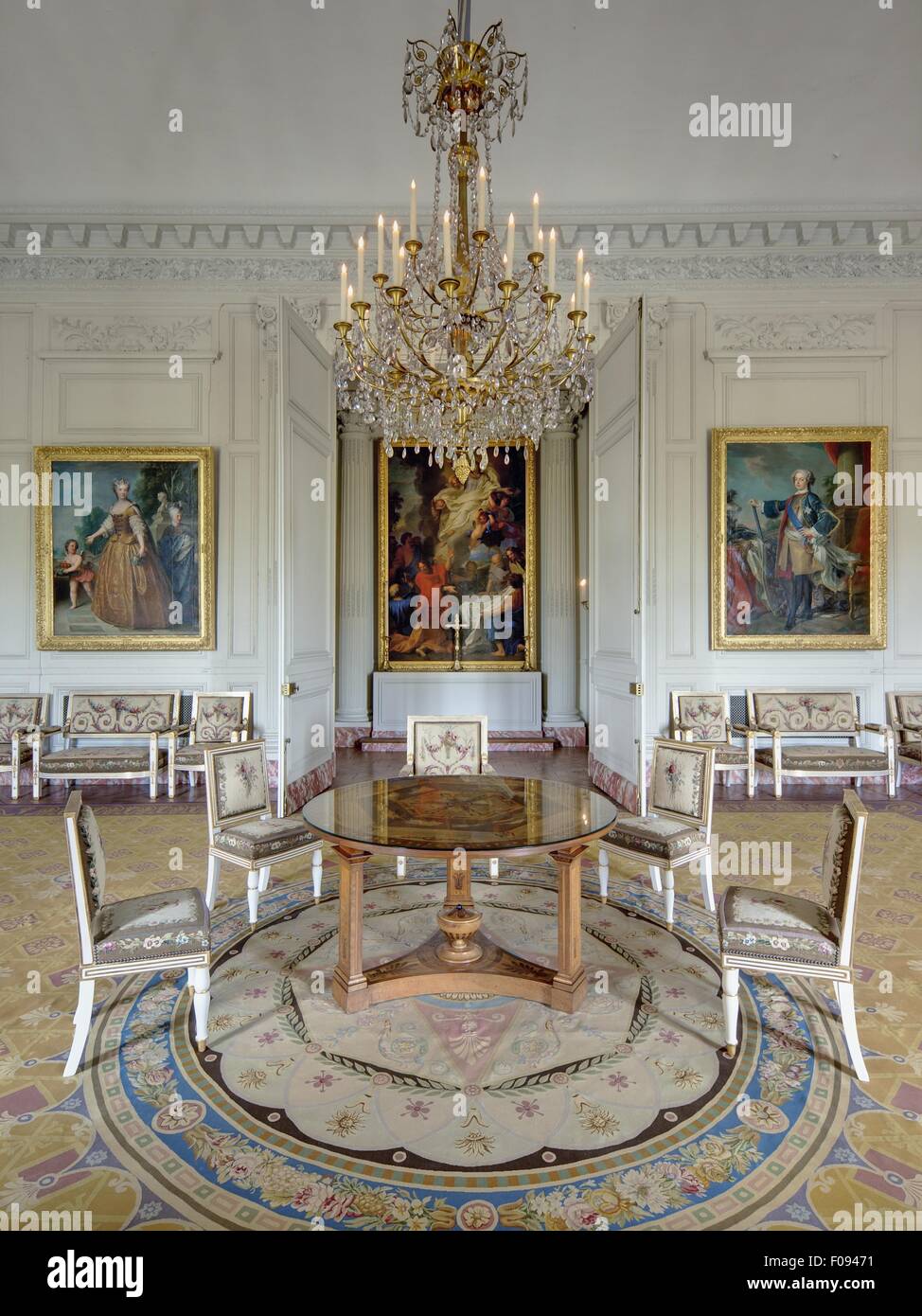 Living room of Versailles Palace in France Stock Photo Alamy