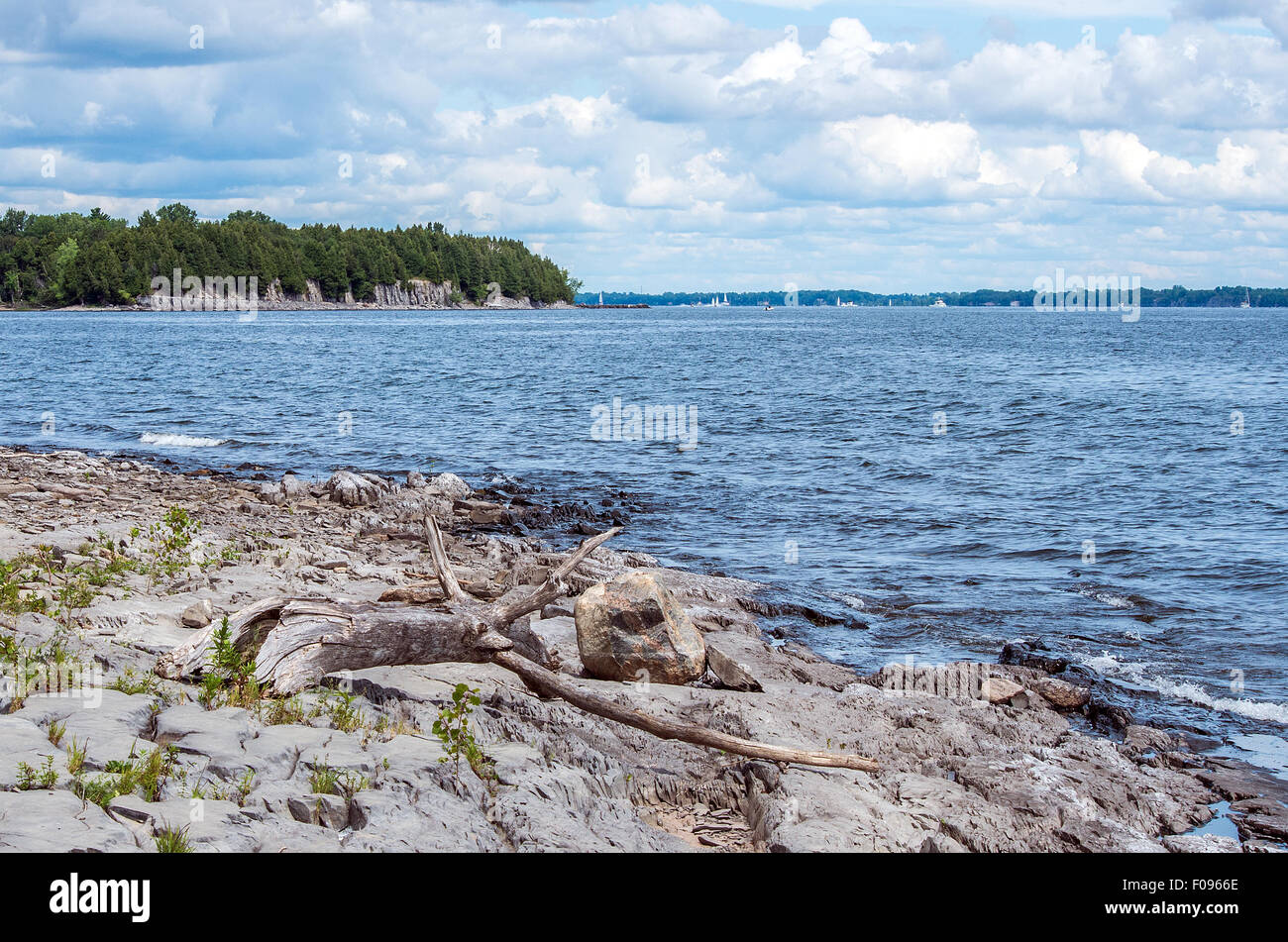 Point Au Roche State Park Stock Photo Alamy