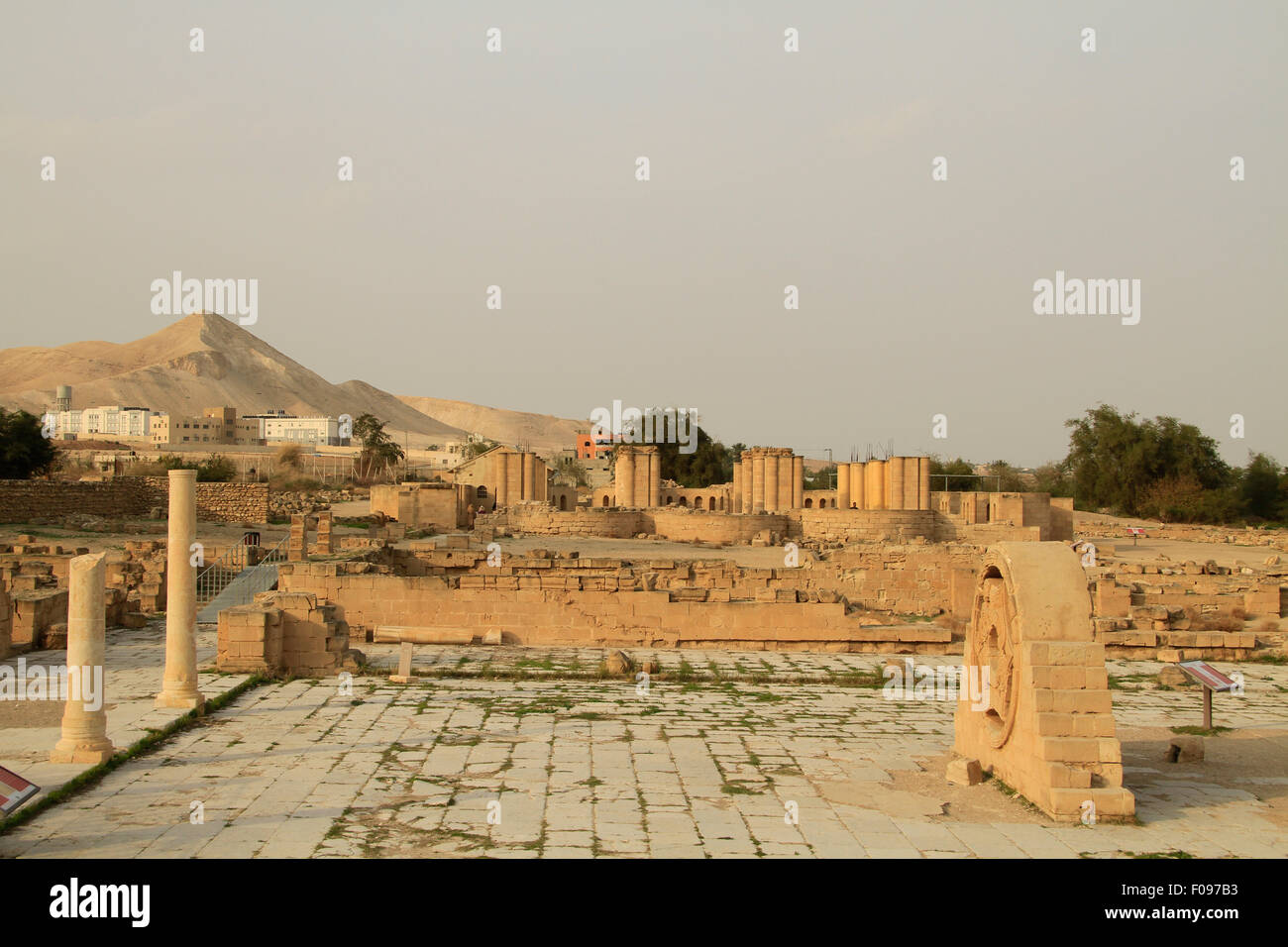 Hisham Palace (Khirbet el Mafjar) in Jericho, built in the 8th century