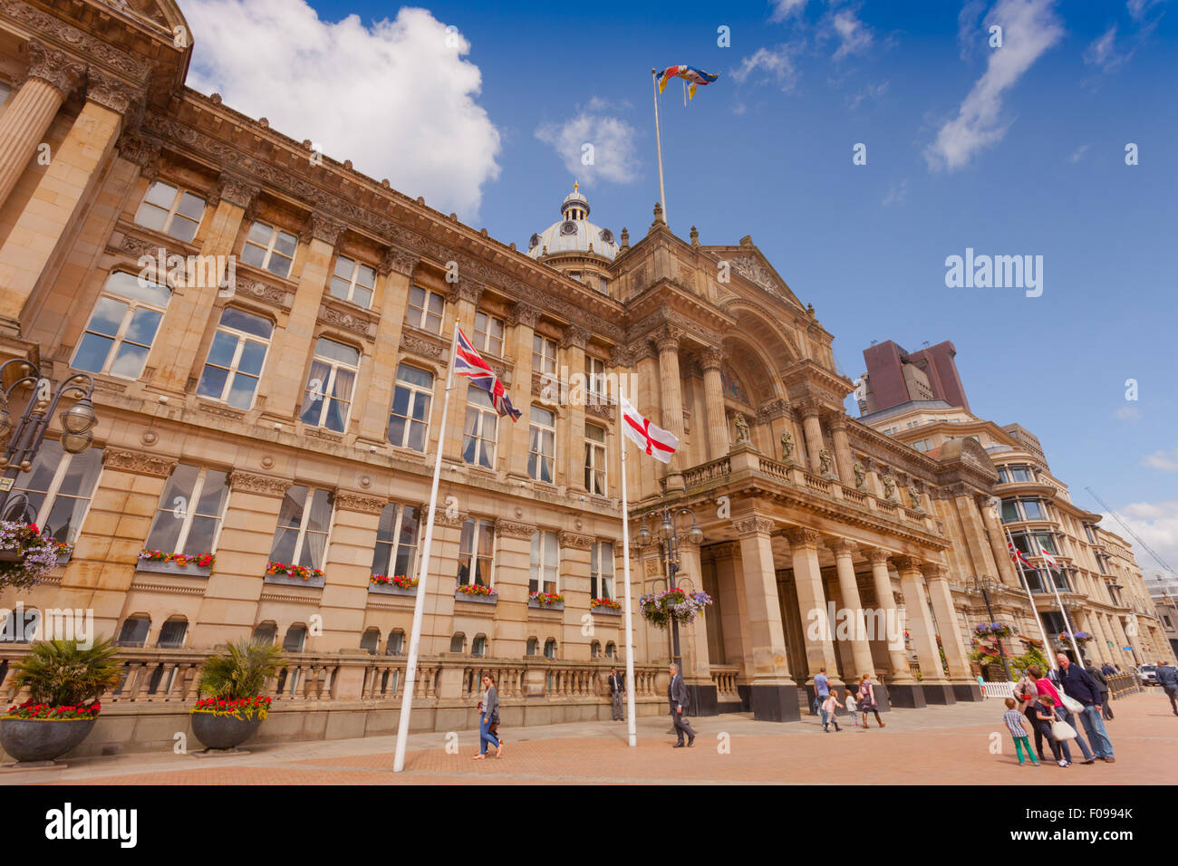 Birmingham City Council House in Birmingham, England, is the home of