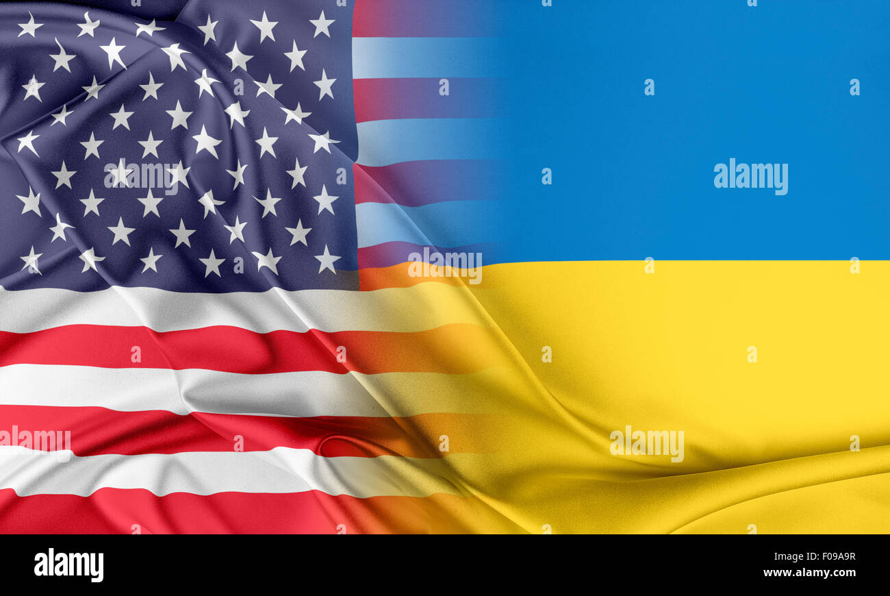 USA and Ukraine Stock Photo Alamy