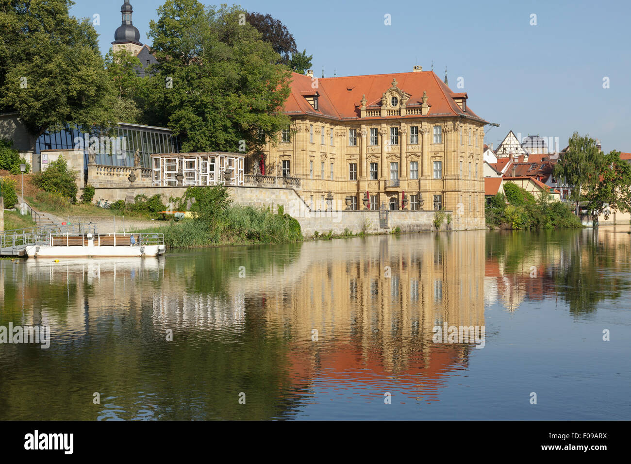 International Artists House Villa Concordia, Bamberg, Bavaria, Germany Stock Photo