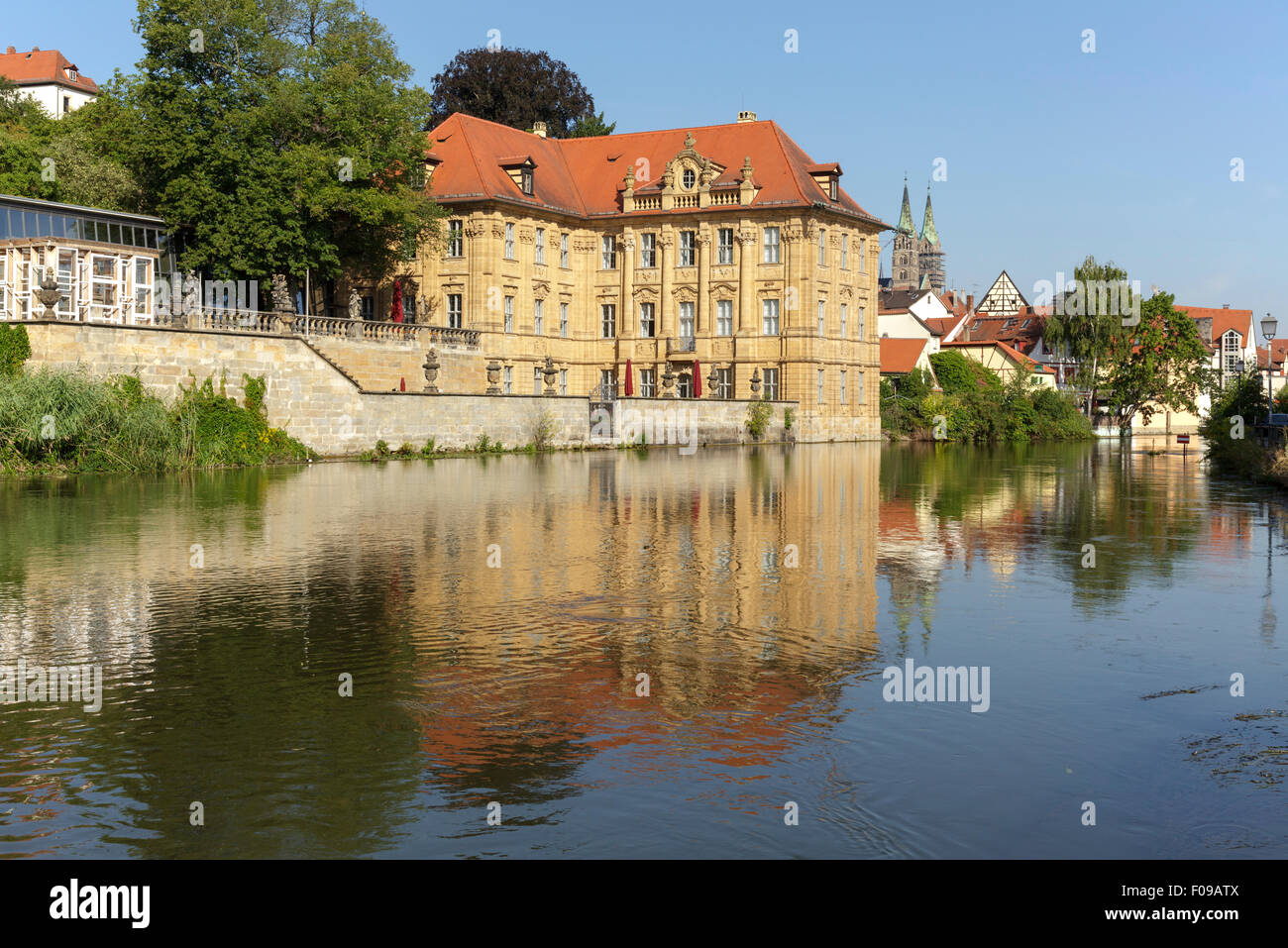 International Artists House Villa Concordia, Bamberg, Bavaria, Germany Stock Photo