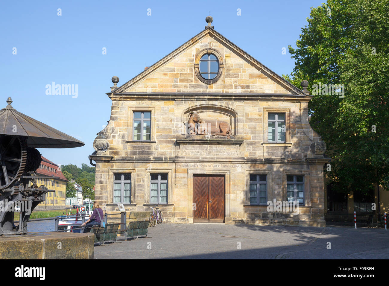 Old Slaughterhouse, Bamberg, Bavaria, Germany Stock Photo