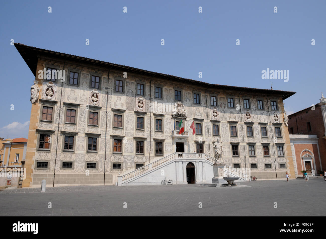 The Palazzo dei Cavalieri in the beautiful Piazza dei Cavalieri ...