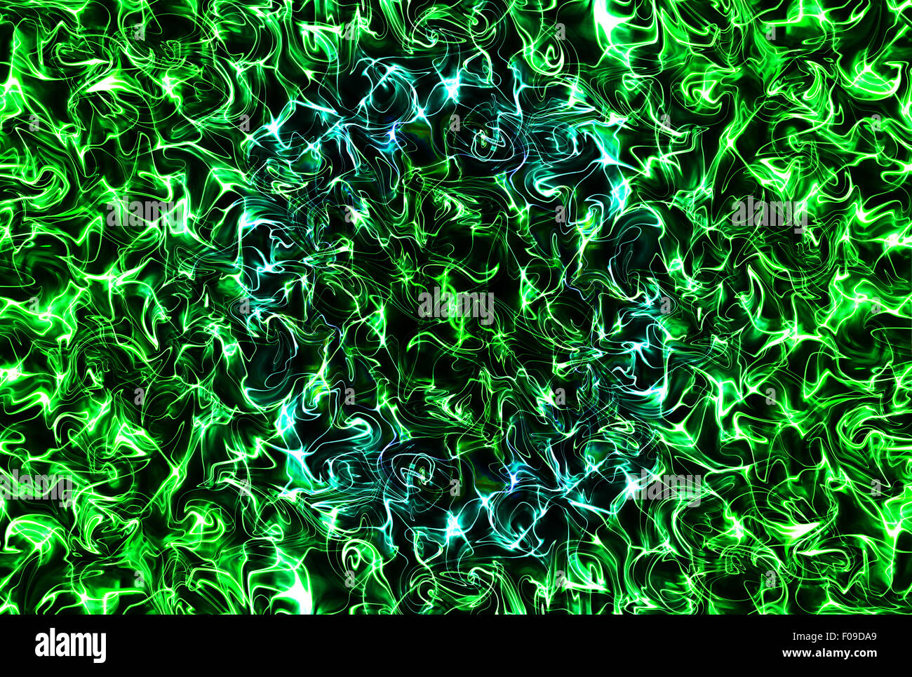 Blue green abstract black background hi-res stock photography and ...