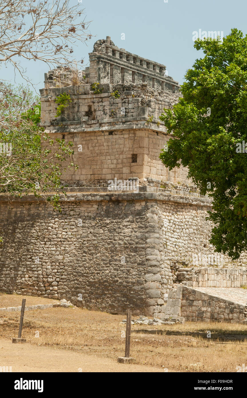 Casa Colorada, the Red House, Chichen Itza, Mexico Stock Photo Alamy