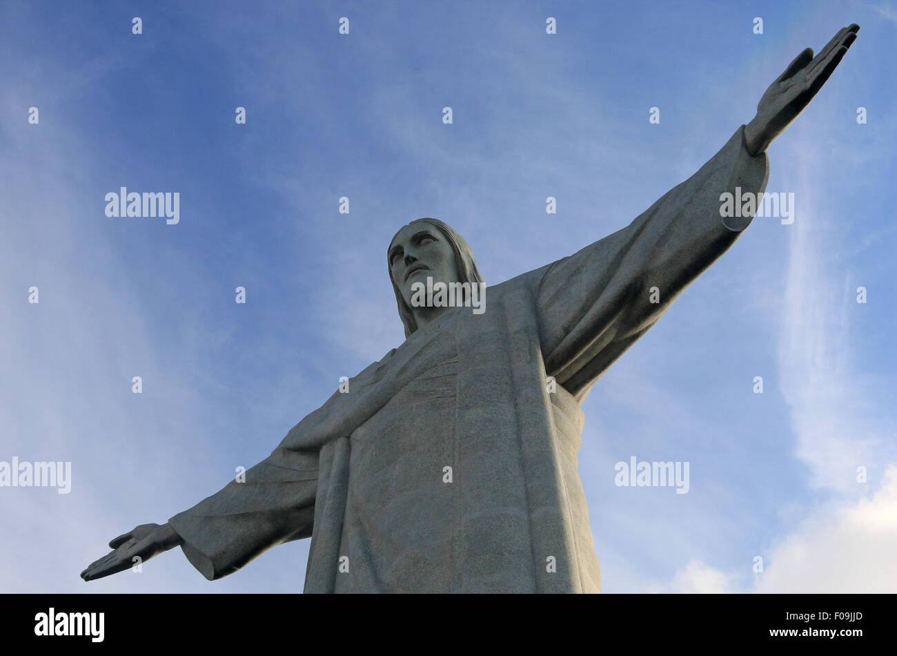 Christ the Redeemer, Rio de Janeiro. Stock Photo