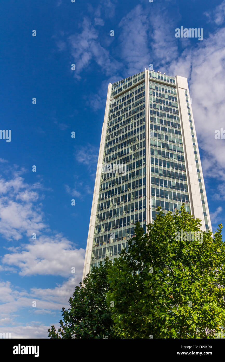 Office or business modern building in Prague Stock Photo