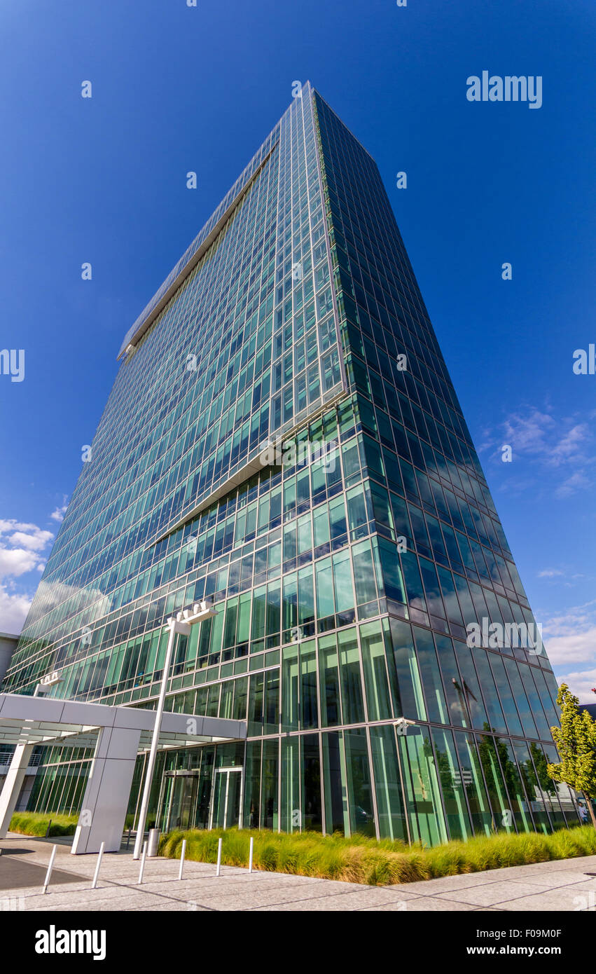Office or business modern building in Prague Stock Photo