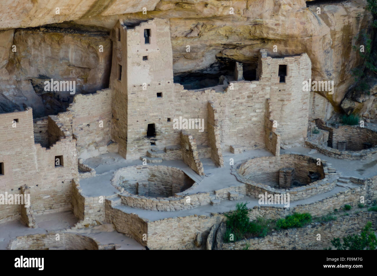 Cliff Palace dwelling in Mesa Verde National park Stock Photo - Alamy
