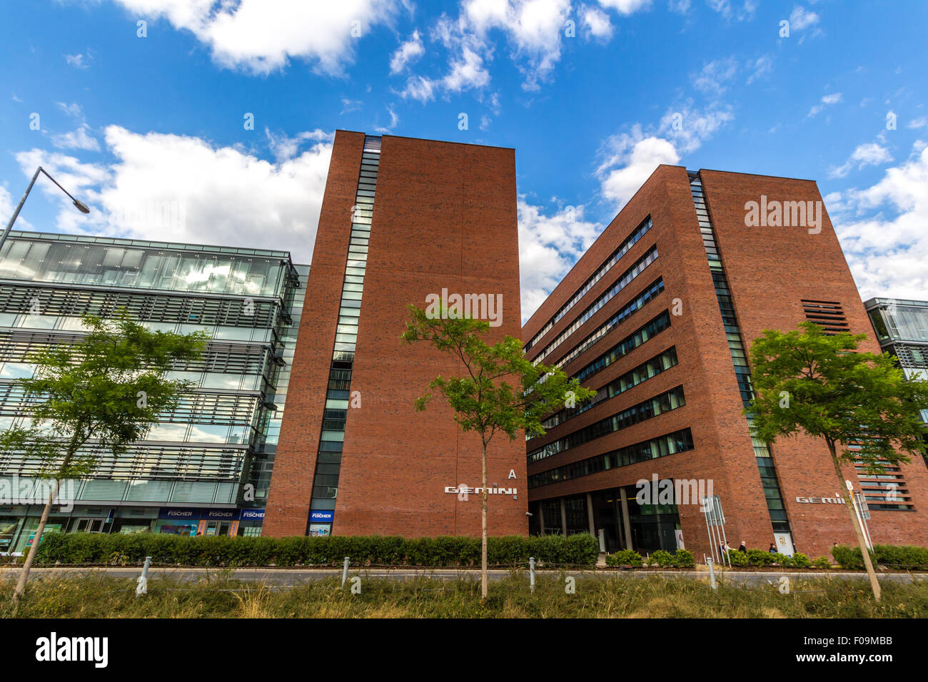 Office or business modern building in Prague Stock Photo