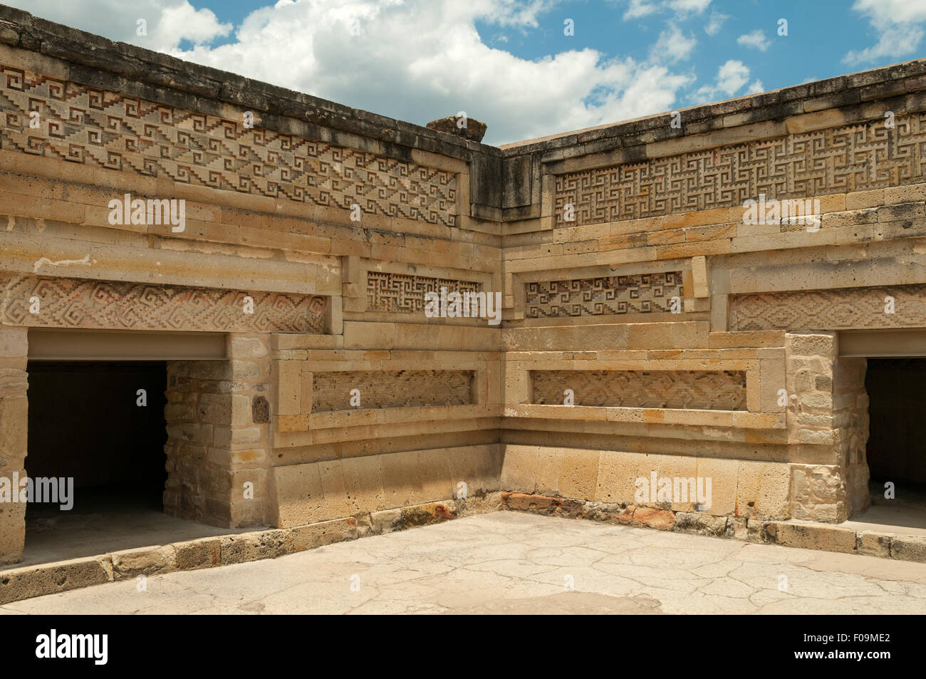 Zapotec Ruins of Priest's House, Mitla, Mexico Stock Photo Alamy