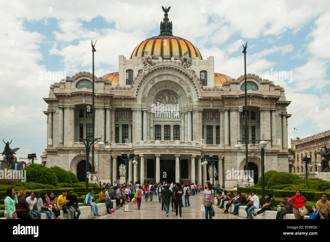 Palacio de Belles Artes, Mexico City, Mexico Stock Photo