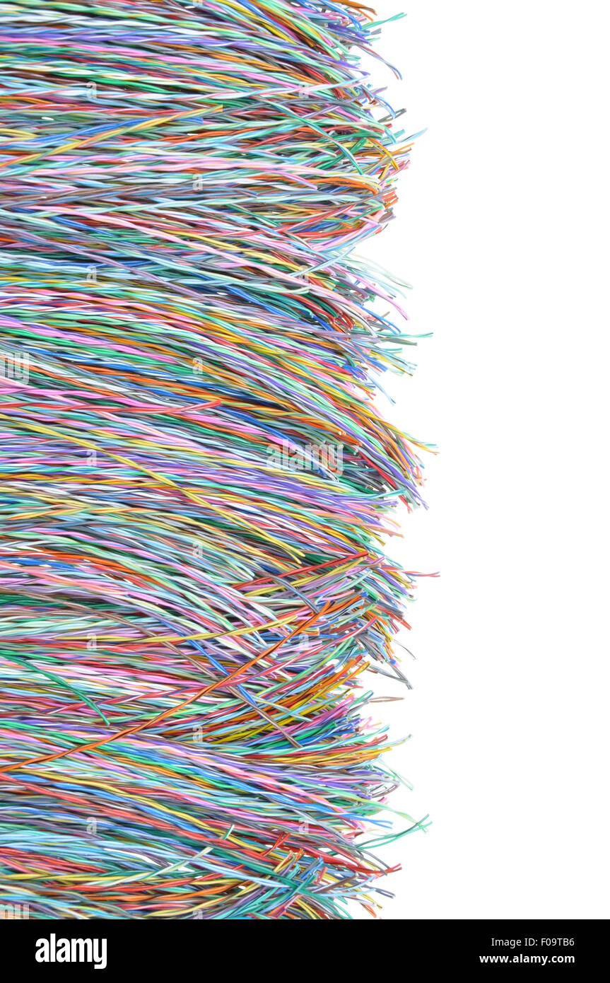 Abstract cable network, global network connection Stock Photo - Alamy