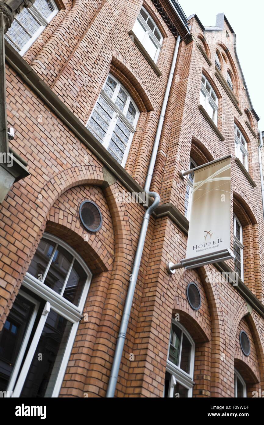 Exterior of Hotel Hopper St. Josef Stock Photo Alamy
