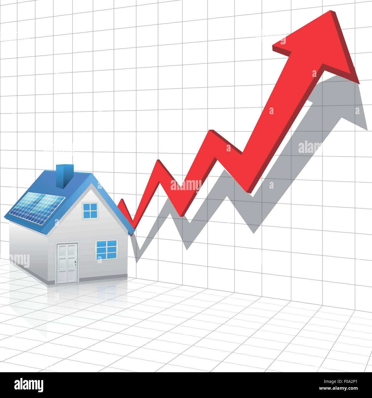 Real estate price rising concept Stock Vector Image & Art Alamy