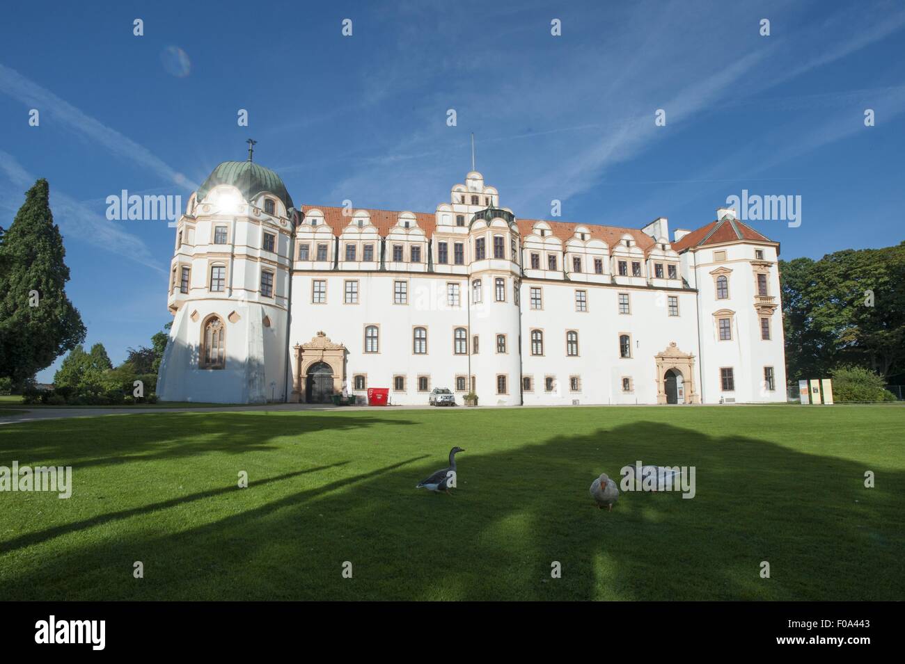 Celle Castle in Lower Saxony, Germany Stock Photo