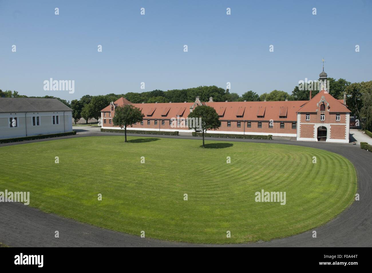 Exterior of State Stud Celle, Lower Saxony, Germany Stock Photo
