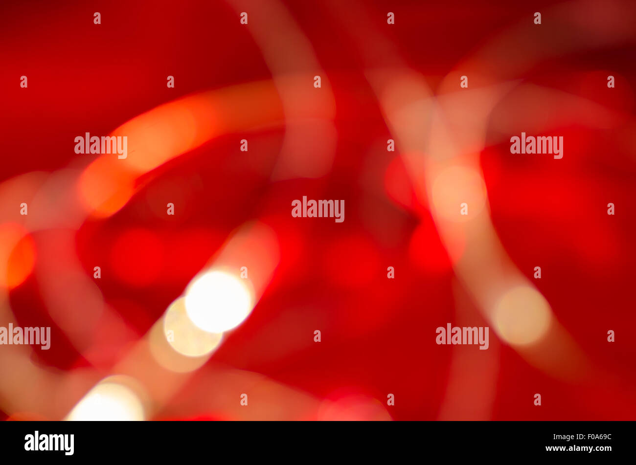 red abstract blurred bokeh lights background Stock Photo - Alamy