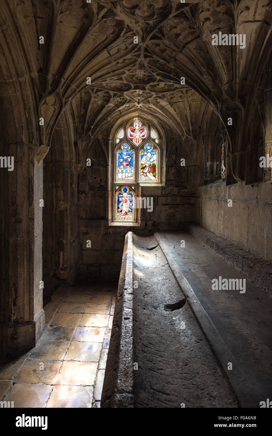 Some Views Of Gloucester Cathedral in England .Where several scenes