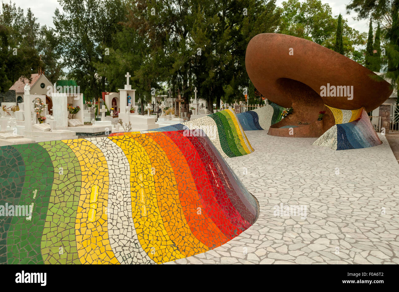 Memorial to Jose Alfredo Jimenez, Dolores Hidalgo, Mexico Stock Photo