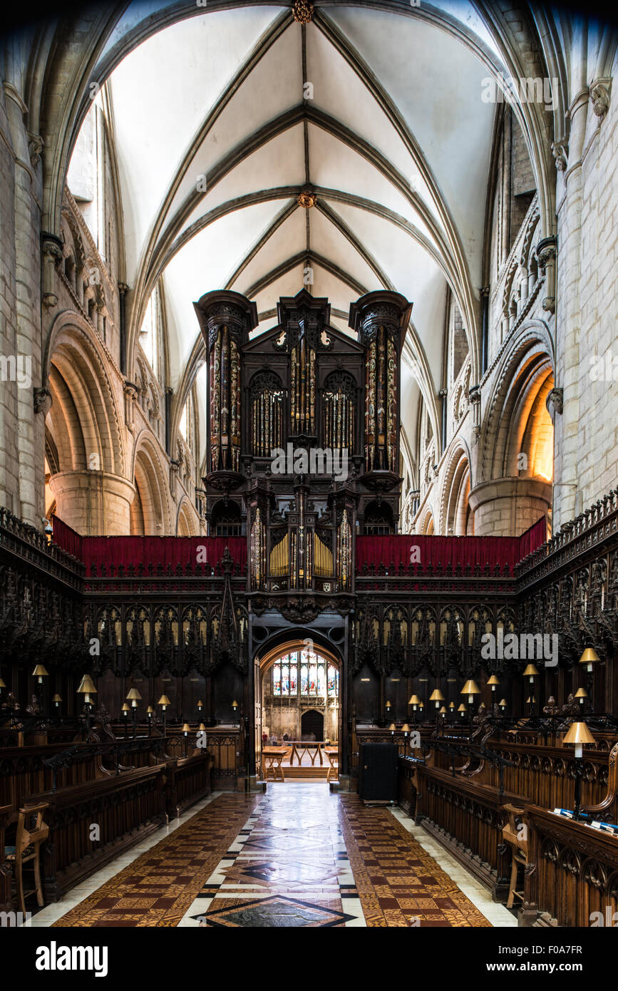 Some Views Of Gloucester Cathedral in England .Where several scenes