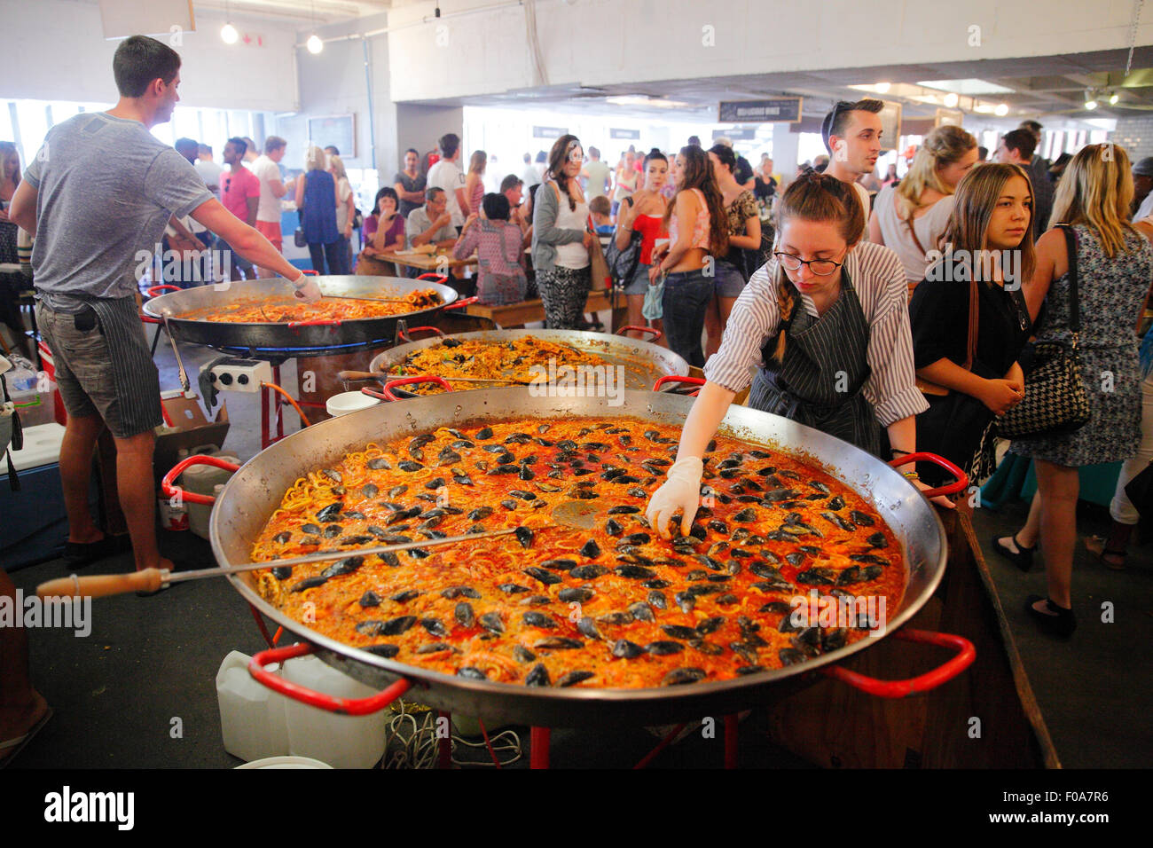 South Africa, Johannesburg. The Neighbourgoods market held in the