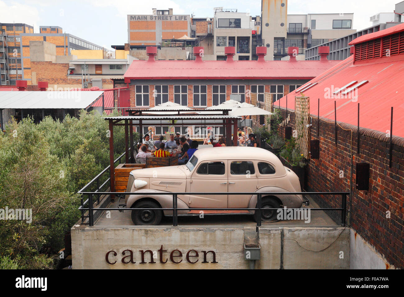 South Africa, Johannesburg, Maboneng Precinct, Arts on Main, Creative hub and redevelopment of the inner city.  Photo: © ZuteLig Stock Photo