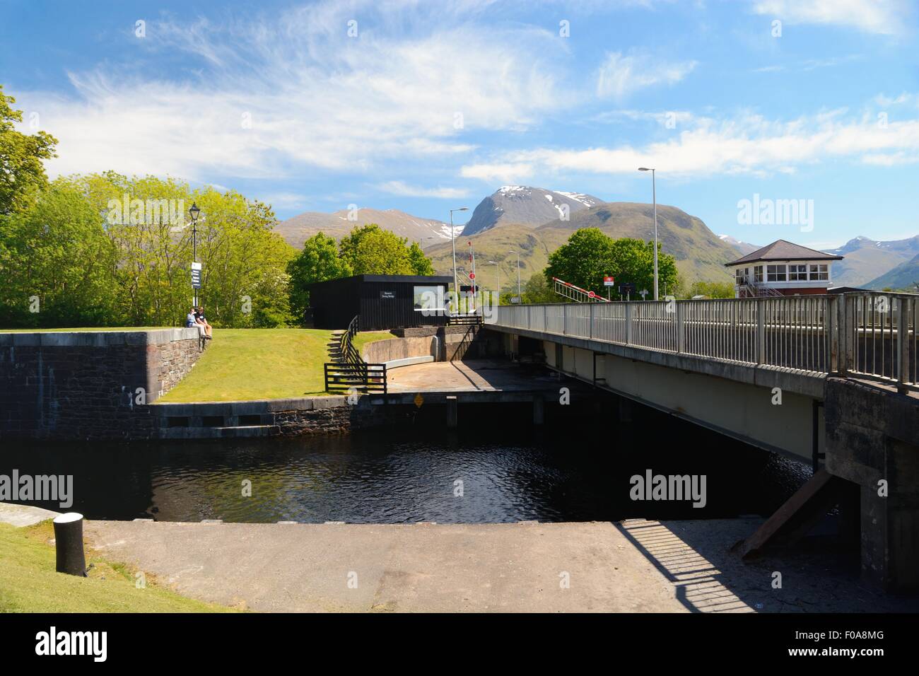 Nevis bridge fort william scotland hires stock photography and images