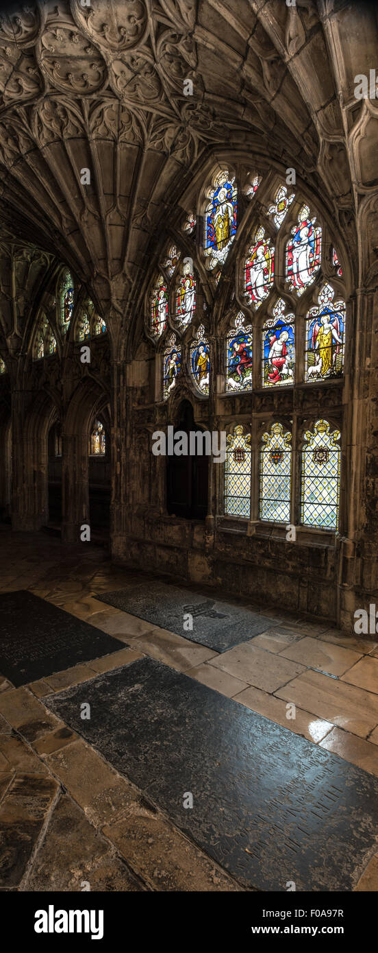 Some Views Of Gloucester Cathedral in England .Where several scenes