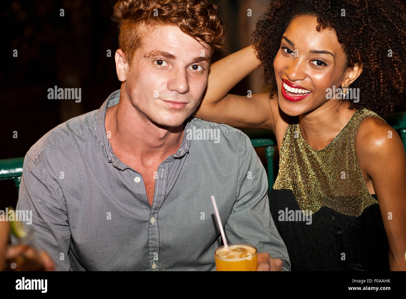 People in bar laughing hi-res stock photography and images - Alamy