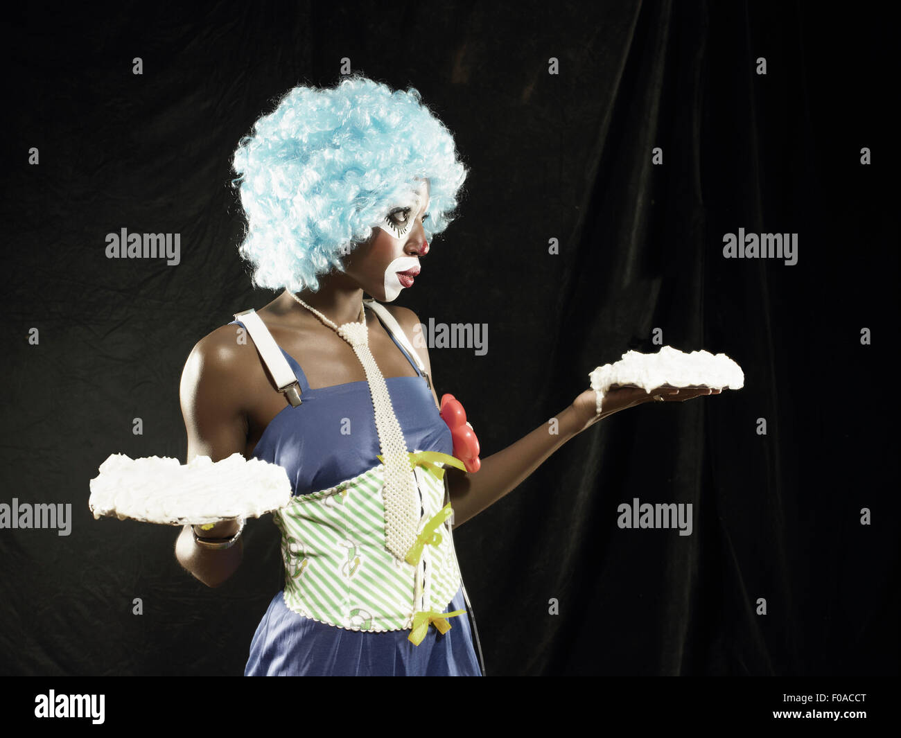 Clown face paint hi-res stock photography and images - Alamy
