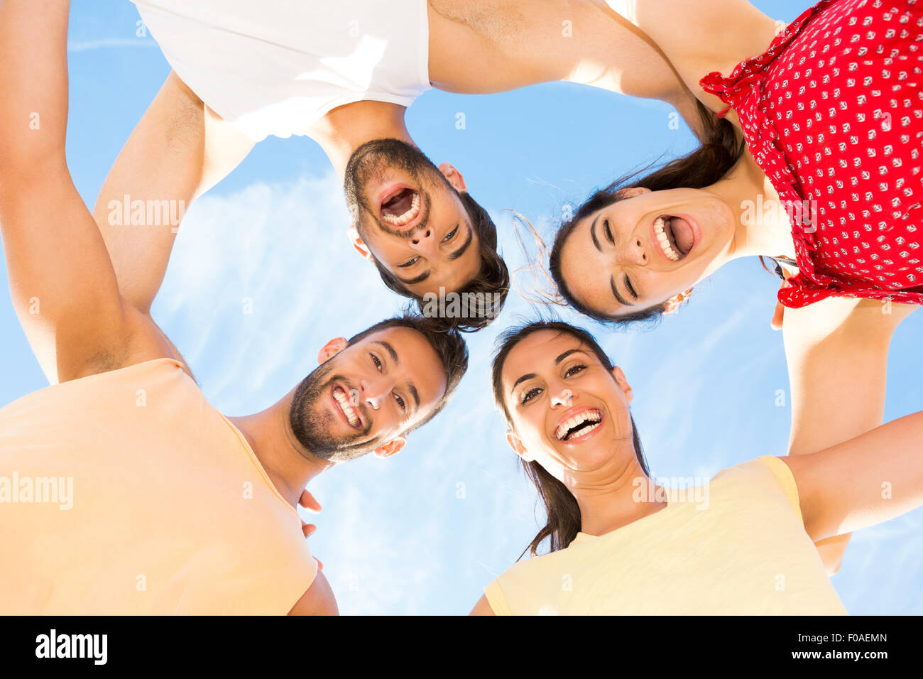 Photo inspiration: Visual Reference: Mixed Group Beach Hi Res Stock Photography And Images