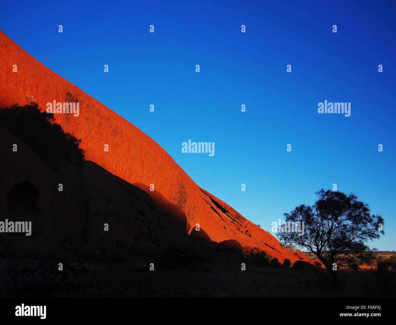 Uluru, Ayers Rock, Australia, Northern Territory Stock Photo