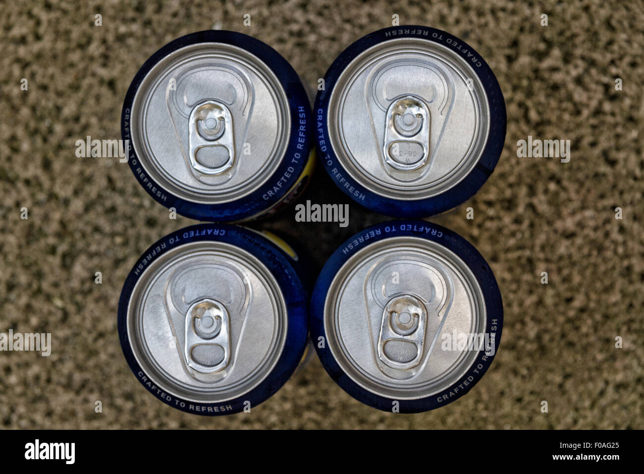 Ring pull beer cans Stock Photo Alamy