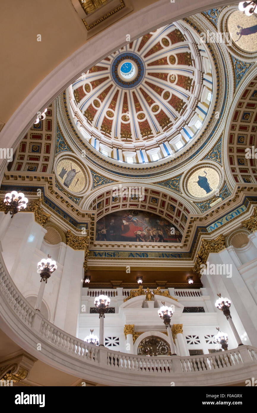 Harrisburg PA state capitol Stock Photo - Alamy